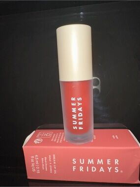 Summer Fridays Red Lip Oil Gloss